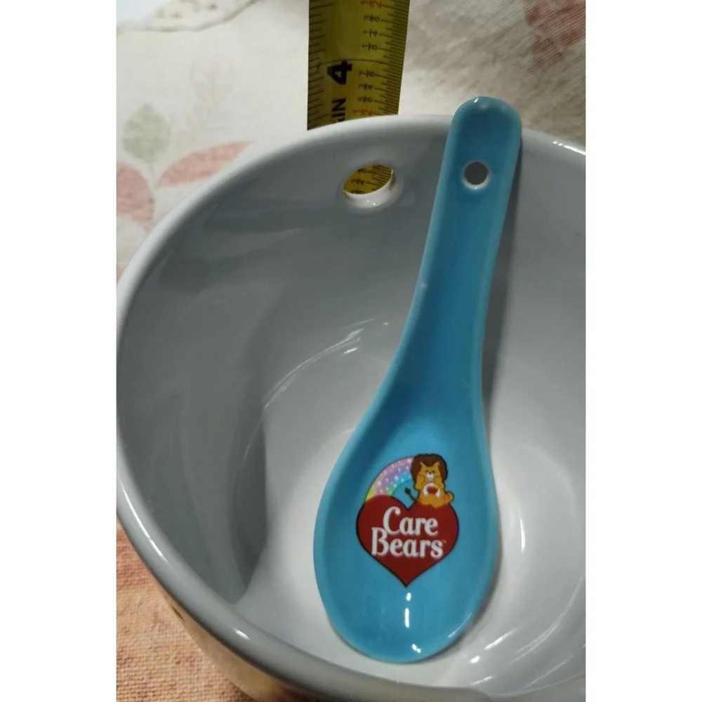Care Bears CultureFly Ceramic Ramen Bowl and Spoon Set 18oz Multicolor 2024‎